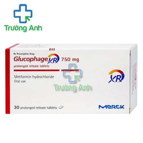 Glucophage xr 750mg - Thuốc điều trị đái tháo đường tuýp 2